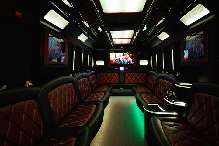 limo bus rental and party bus rental